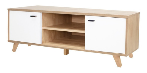 Mueble Tv Mundo In Castella Centro Entretenimiento 130x40 Cm