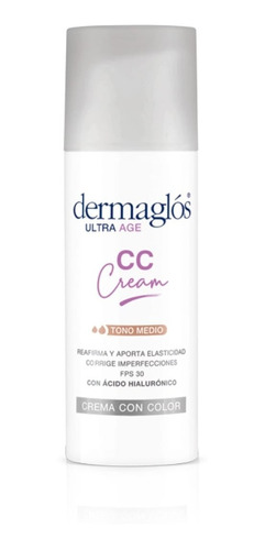 Dermaglos Crema Con Color Cc Cream Ultra Age Con Fps30 50 Gr