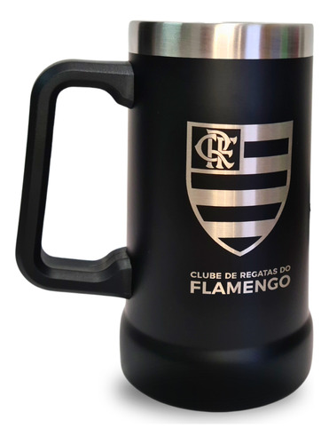 Caneca Termica De Cerveja Personalizada Do Flamengo 710ml