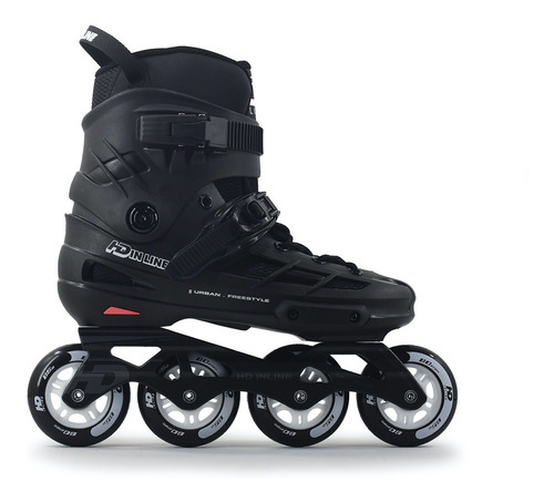 Patin Hd Inline New Skull 2021 Negro Freeskate Freestyle