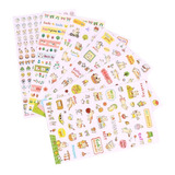 Genial Set 6 Planillas De Stickers Gatitos Let It Be Kawaii 