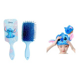 Stitch Cepillo Cabello Desenredar + Turbante Toalla Peluche 