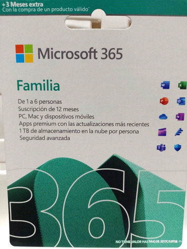 Microsoft Office Familia 365