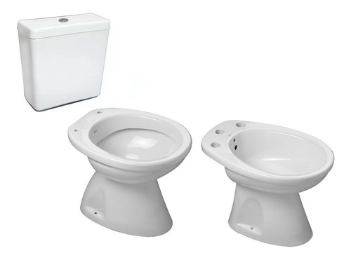 Combo Roca Capea Italiana Inodoro Corto Mochila Bidet