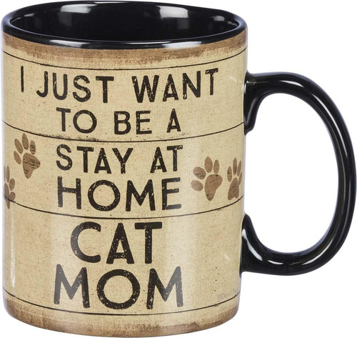 Mug - Solo Quiero Ser Una Mamá Gata Que Se Queda En Casa