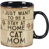 Mug - Solo Quiero Ser Una Mamá Gata Que Se Queda En Casa