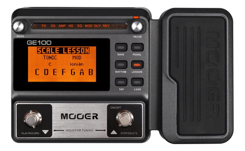 Mooer Ge100 Procesador Multiefectos Amplificador De Pedal De