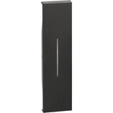 Cubre Tecla Interruptor 1 Modulo Negro Living Now Bticino