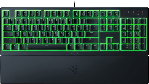 Teclado Gamer Razer Ornata V3 X Qwerty Inglés Us Color Negro