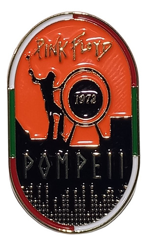 Pin . Broche . Pink Floyd , Pompeii ,  Mucky