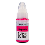 Kflo Tinta Gi190 Compatible Magenta 70ml Para Uso En Canon 