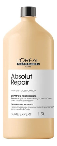 Loreal Profissional Absolut Repair Gold Quinoa Shampoo 1,5 L