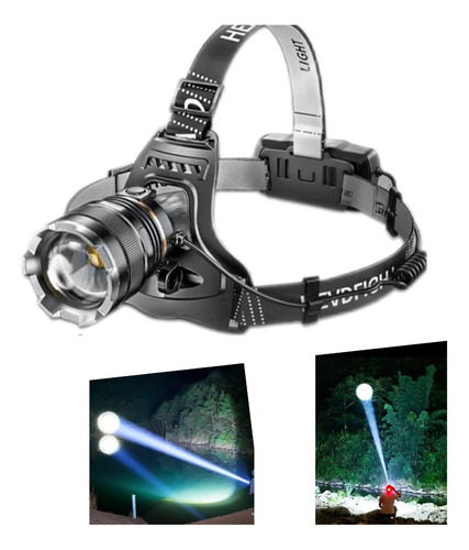 Lampara De Cabeza 30,000 Lumens       Led Laser Lo + Nuevo 