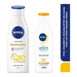 Body Q10 + Protector Solar Nivea