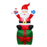 Muñeco Inflable De Vacaciones Santa Claus