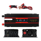 Convertidor De Coche De 12v/24v-110v 6000w Con Pantalla