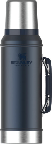 Stanley Termo Clásico 950 Ml Con Tapón Cebador Azul