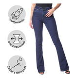 Calça Wrangler Feminina Jeans Para Usar Com Bota Texana 