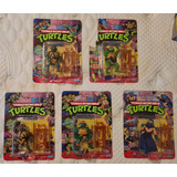 Tortugas Ninja Figuras Vintage 1988 Set 5 Tmnt Sellados Msi