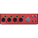 Focusrite Clarett+ 4pre 18x8 Usb Type-c Interfaz De Audio