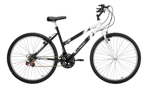 Bicicleta Feminina Aro 26 Adulta 18 Marchas Bicolor Promoção