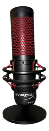 Microfono Pc Gamer Hyperx Quadcast Condensador Negro
