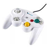Control Alámbrico Compatible Con Gamecube Blanco