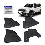 Jogo De Tapete Borracha Interno Jeep Renegade Original Mopar