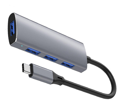 Expansor De Concentrador Usb C 1 Usb 3.0, 3 Puertos Usb 2.0