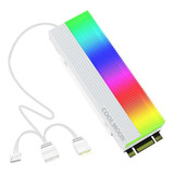 Dissipador Coolmoon Cm-m7s A-rgb Para Ssd M.2 Nvme 2280