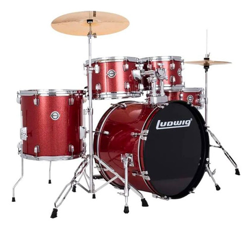 Lc19014dir Ludwig Bateria Acustica Accent