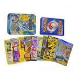 Cartas Pokemon Estuche Metalico X40 Cartas Aleatorias