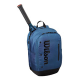 Bolso Raquetero Morral De Padel Wilson Ultra V4 Tour 2pk Color 0430-azul Brillante