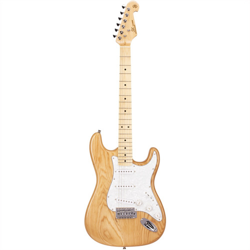 Guitarra Elétrica Stratocaster Sx Ash Series Swamp Natural