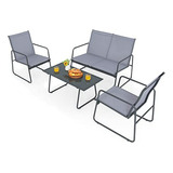 Conjunto Muebles Patio Compatible Con .