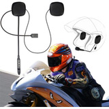 Auricular Inalambrico Para Casco Moto Bt 4.2 C/mic Celular 