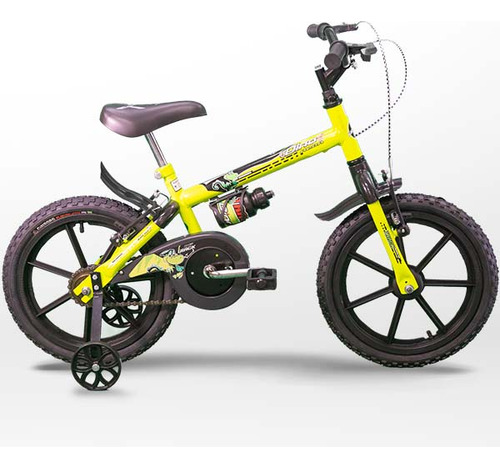 Bicicleta Tk3 Track Dino Neon Infantil Aro 16