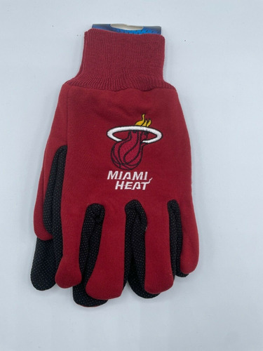 Guantes Deportivo De Trabajo  Miami Heat Adulto Original