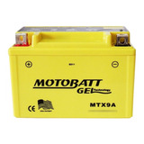 Bateria Para Moto Motobatt Gel 12v 9ah (yuasa Ytx9-bs) Mtx9a