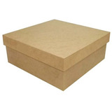 Caixinha 15x15x5 Mdf Para Decoração Kit 10 Unidades