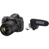 Nikon D750 Dslr Camara Con 24-120mm Lens And Microphone Kit