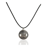 Collar Medallon Triple Luna Diosa Poder Femenino Amuleto