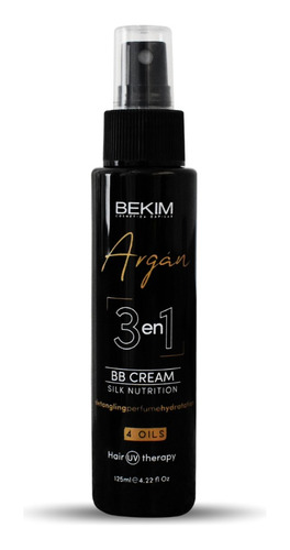 Bb Cream Argán 3 En 1 Silk Nutrition X 125cc. Bekim.