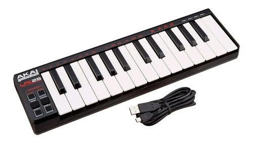 Teclado Controlador Usb  Akai Lpk25 V2 