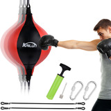 Pera Box Boxeo Inflable Con Elástico Punching Ball Velocidad