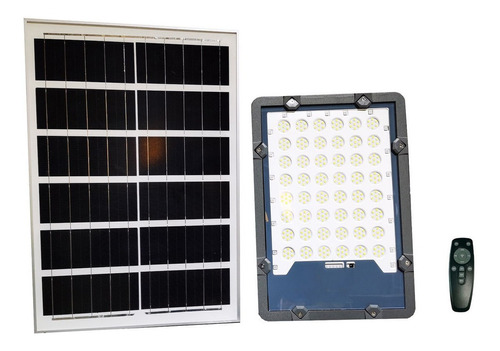 Reflector Led Solar 300w Decorativo Con Contorno En Rgb Ip65