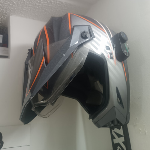 Casco Bell Mx -9 Adventure Mips Dlt Negro/naranja 