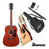 Kit Violao Ibanez V54njp Opn Bag/correia/afinador/palhetas