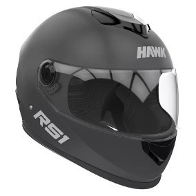 Casco Integral Hawk Rs1 Negro Mate Talle M 58cm 