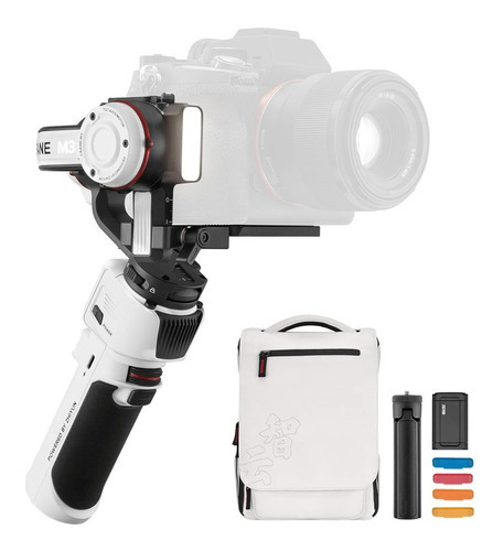 Estabilizador Zhiyun Crane M3 Versão Combo Para Câmeras Cor Branco